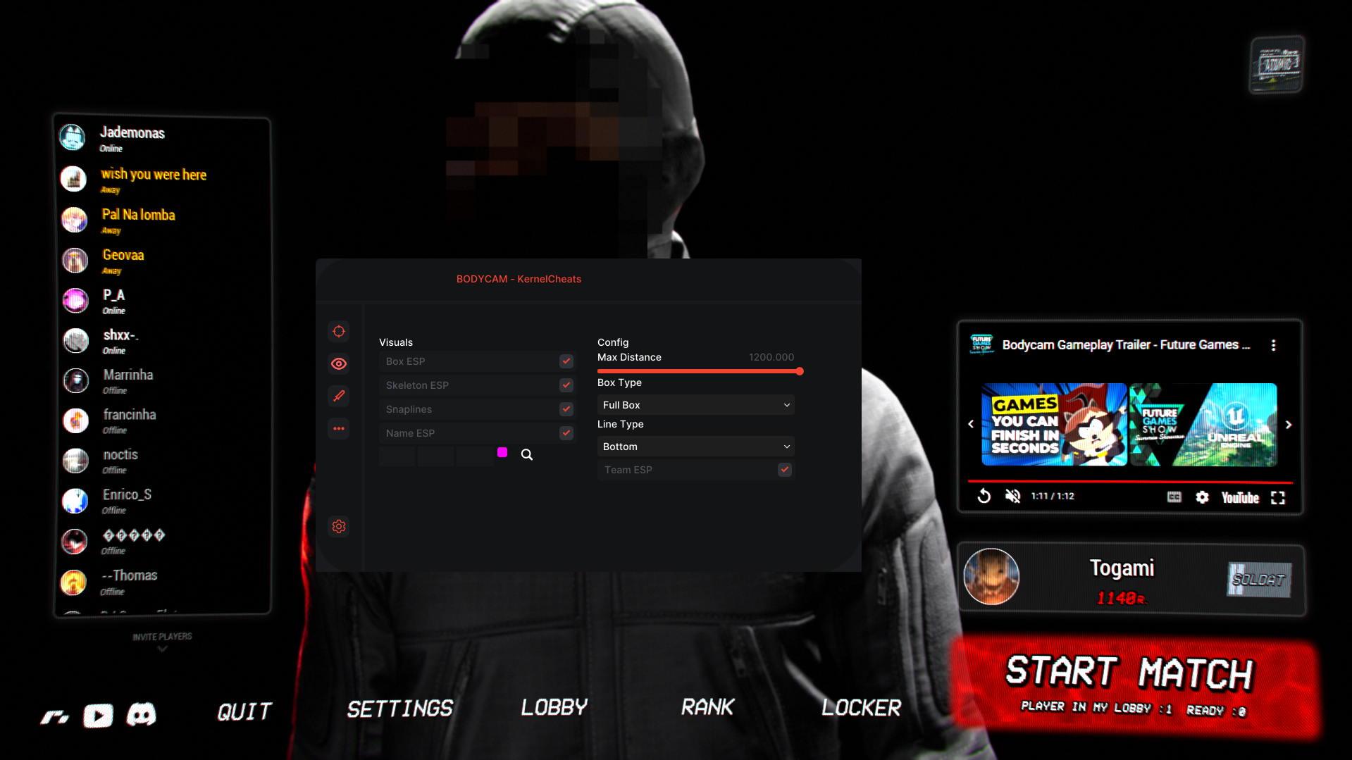 Bodycam Kernel