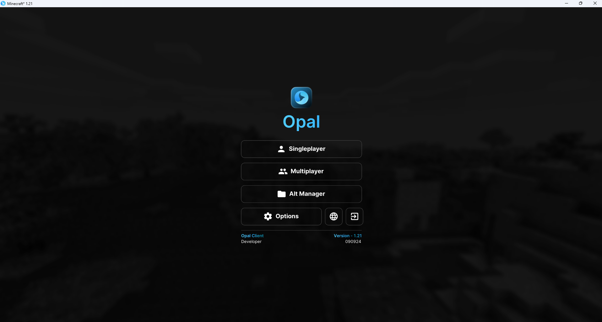 Minecraft Opal Client Lifetime
