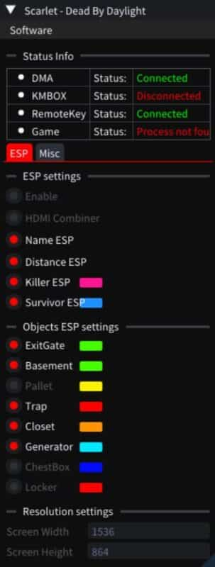 DBD Scarlet [DMA]