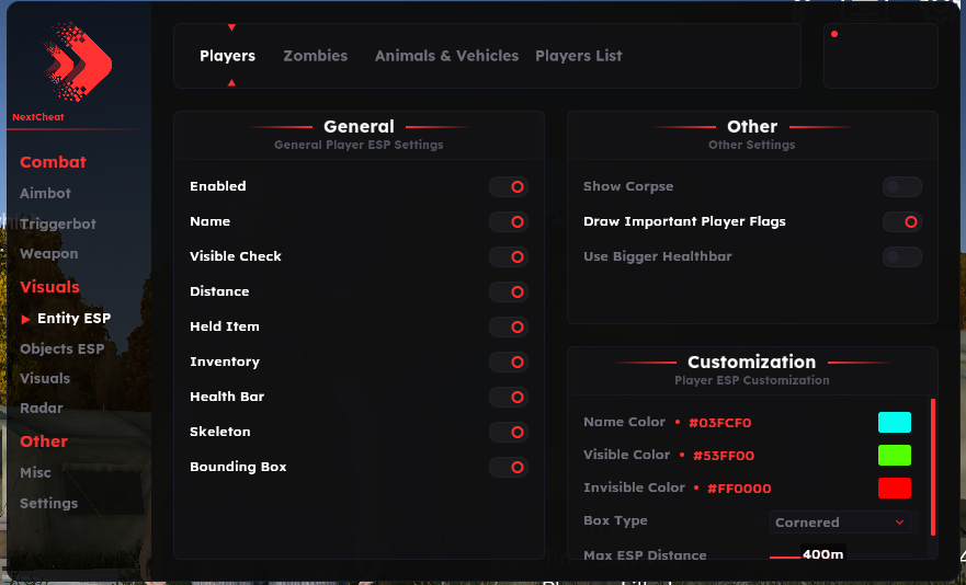 DayZ Next Cheat