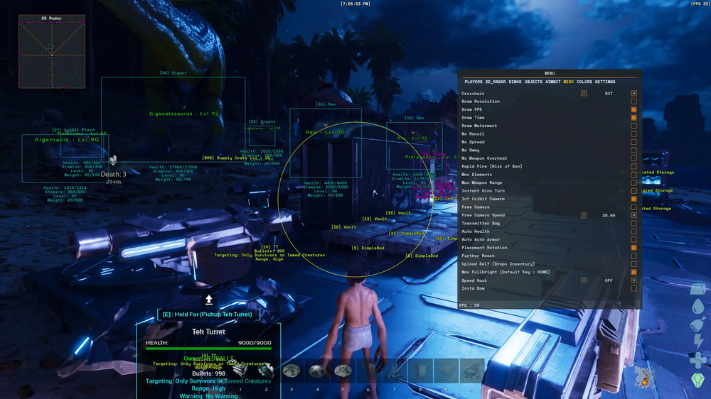 ARK Hacks: Infinite Stats