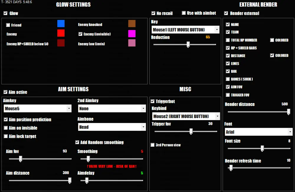 Right Apex Menu Showcase 2