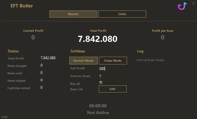 EFT Market Bot